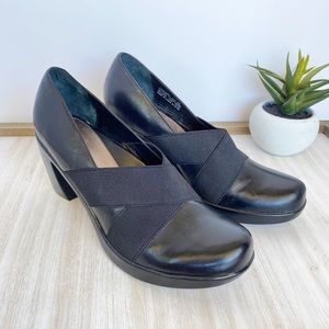 •DANSKO• Tori Leather Elastic Stretch Comfort Pump